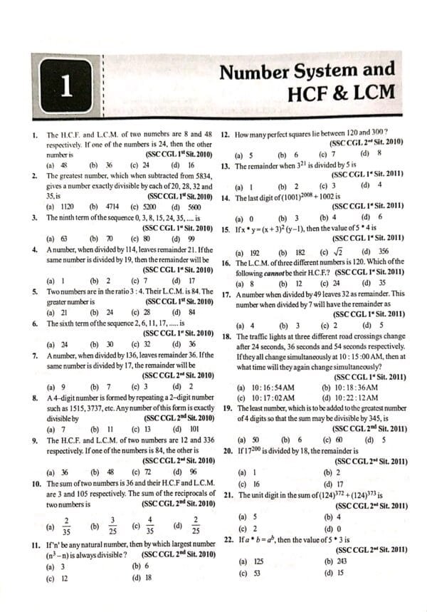 73 Topic-Wise Ssc Mathematics Previous Year 7ed