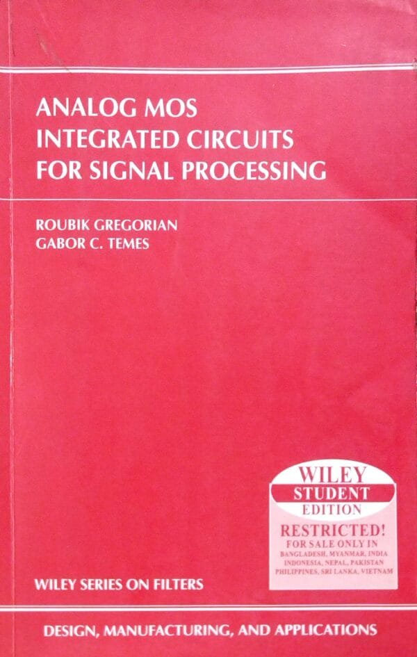 Analog Mos Integrated Circuits for Signal Processing