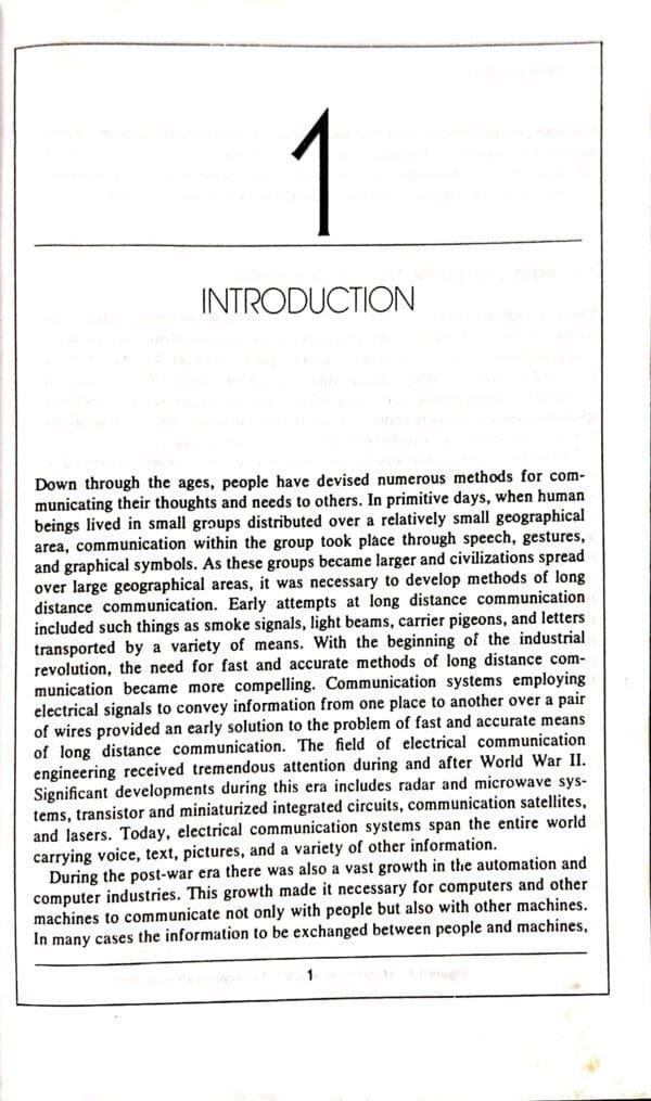 Digital and Analog Communication Systems