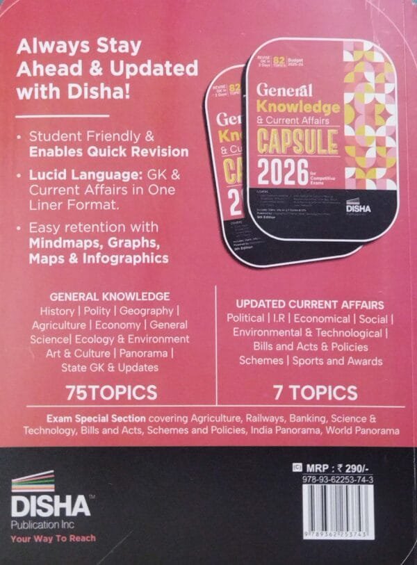 General Knowledge & Current Affairs Capsule 2026 For Competitive Exams 9ed