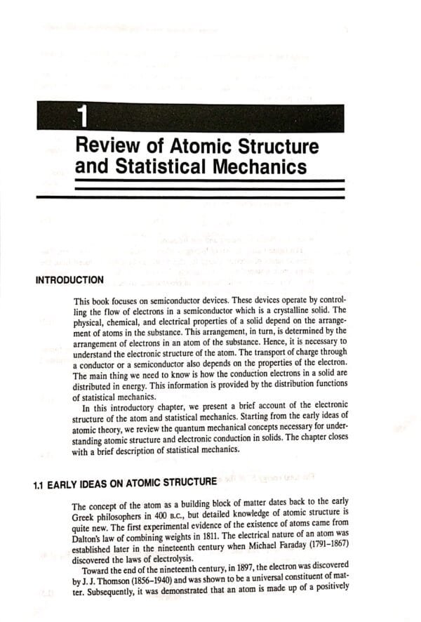 Introduction to Semiconductor Materials and Devices2 Introduction to Semiconductor Materials and Devices