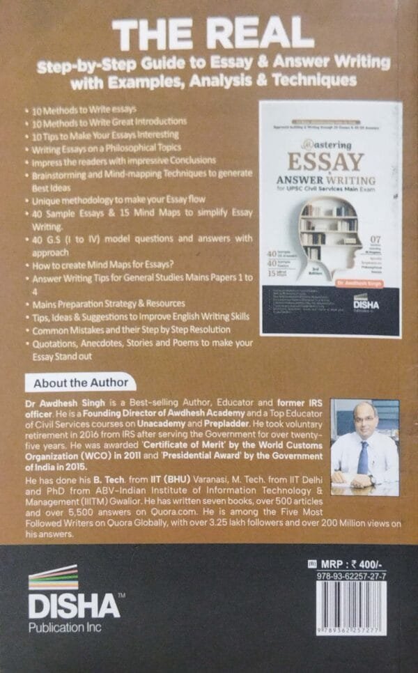 Mastering Essay & Answer Writing For Upsc Civil Services 3ed3 Mastering Essay & Answer Writing For Upsc Civil Services 3ed