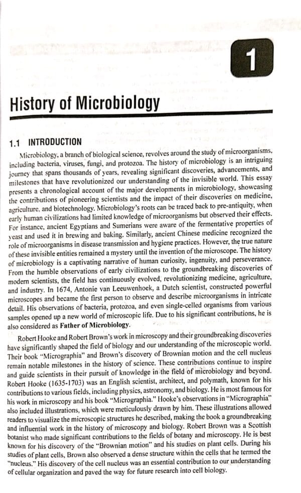 Microbiology Zoology for Bsc Students Nep