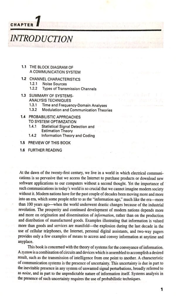 Principle of Communications Systems  Modulation 5/ed