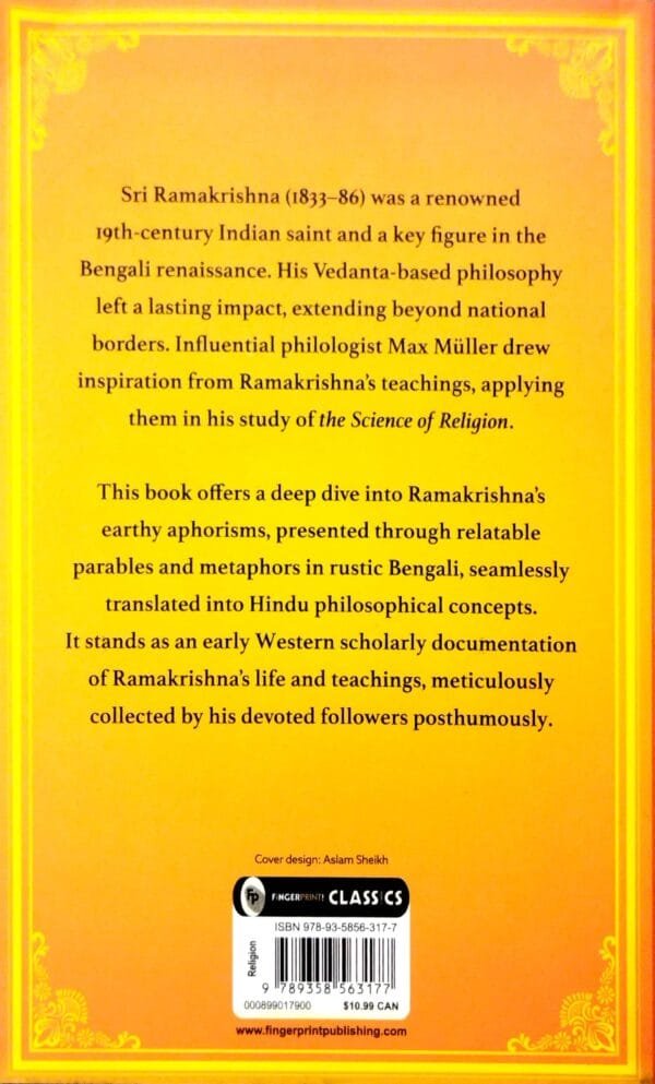 Sri Ramakrishna His Life And Sayings
