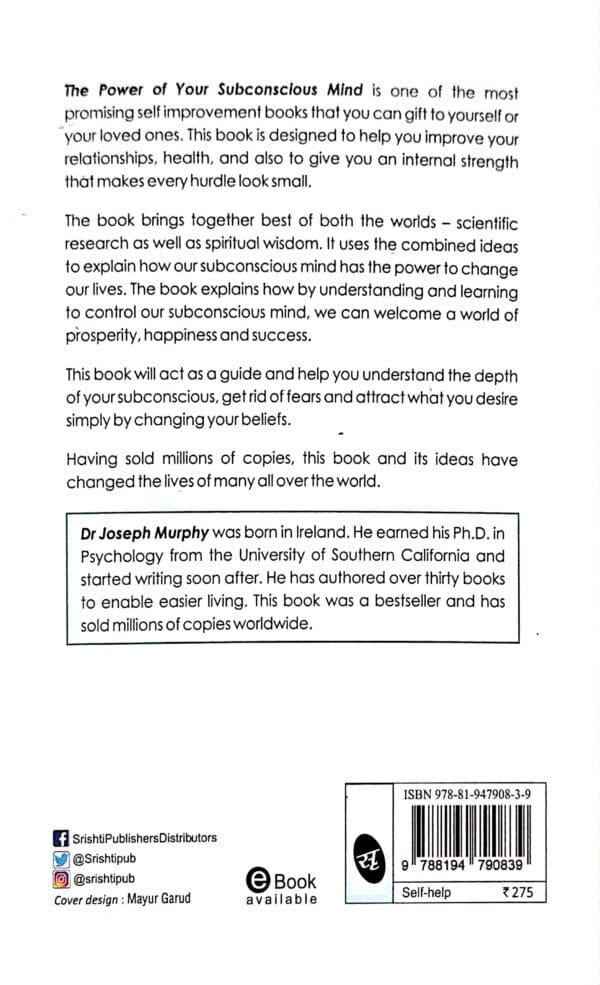 The Power Of Your Subconscious Mind