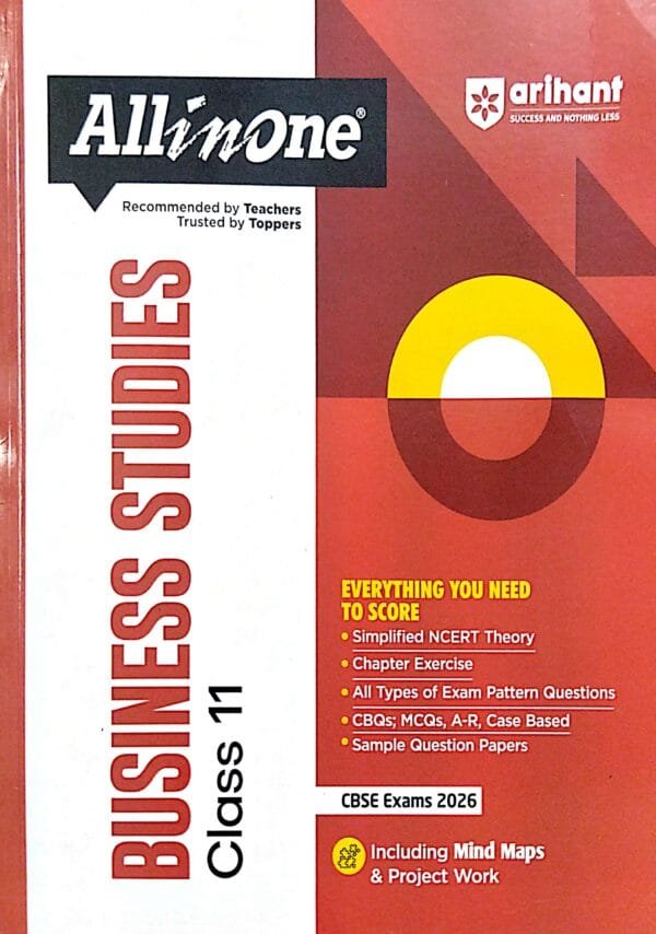 All in One Business Studies Class 11 2026