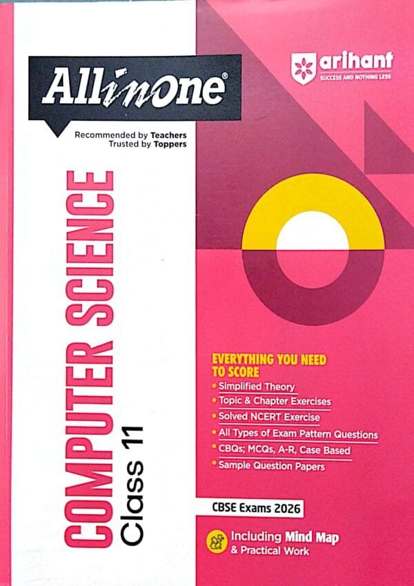 All in One Computer Science Class 11 2026