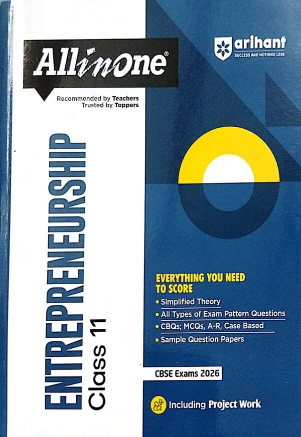 All in One Enterpreneurship Class 11 2026