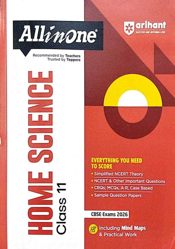 All in One Home Science Class 11 20261 All in One Home Science Class 11 2026