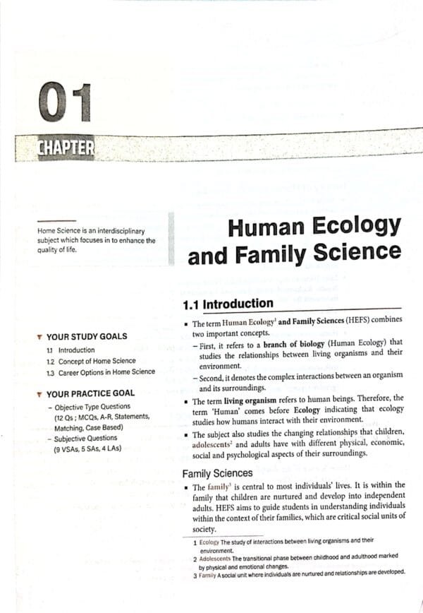 All in One Home Science Class 11 20262 All in One Home Science Class 11 2026