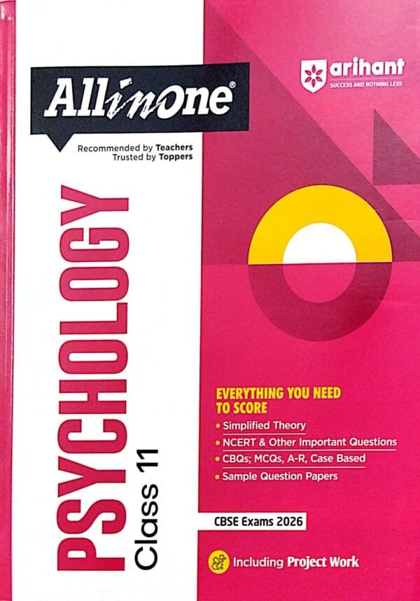 All in One Psychology Class 11 2026