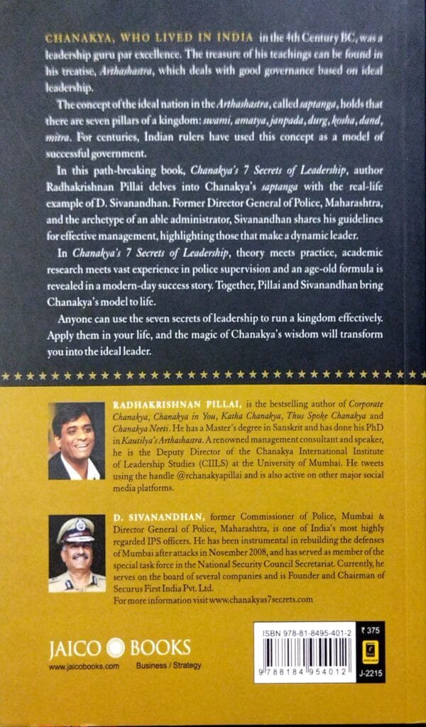 Chanakyas 7 Secrets Leadership