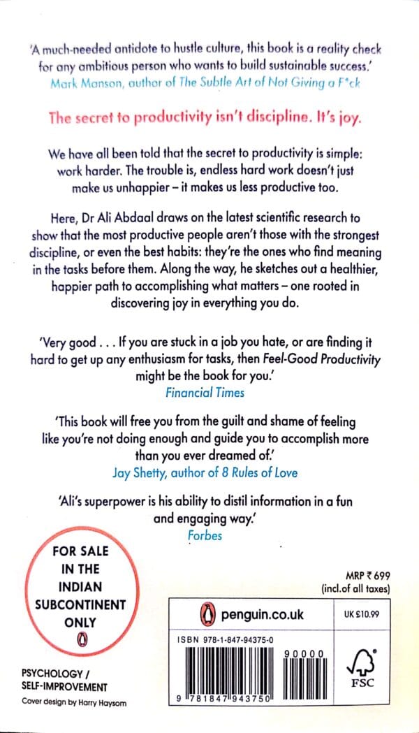 Feel Good Productivity