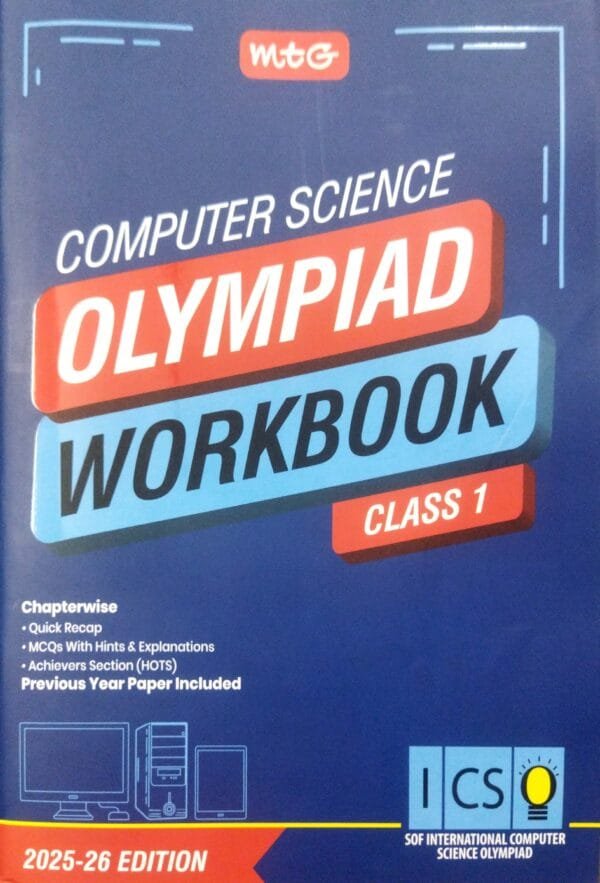 Mtg  Icso Computer Science Olympiad Work Book Class-1 2025-26