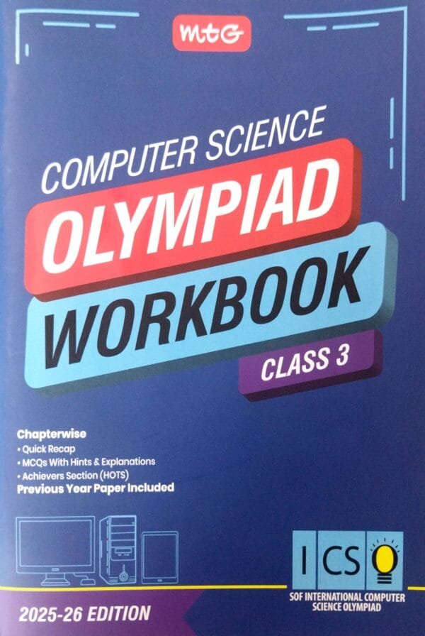Mtg  Icso Computer Science Olympiad Work Book Class-3 2025-26
