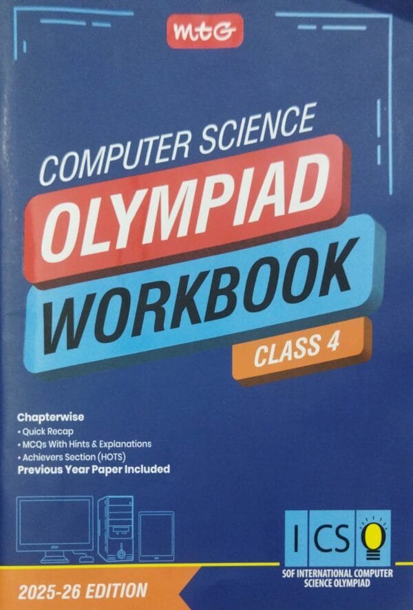 Mtg Icso Computer Science Olympiad Work Book Class-4 2025-261 Mtg Icso Computer Science Olympiad Work Book Class-4 2025-26