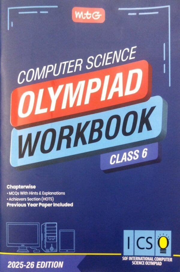 Mtg  Icso Computer Science Olympiad Work Book Class-6 2025-26
