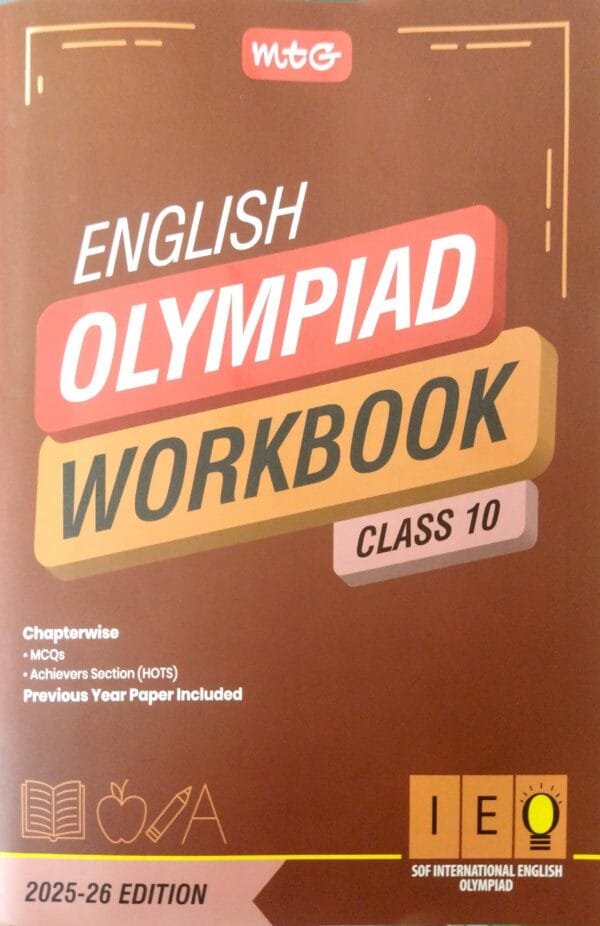Mtg  Ieo English Olympiad Work Book Class-10 2025-26
