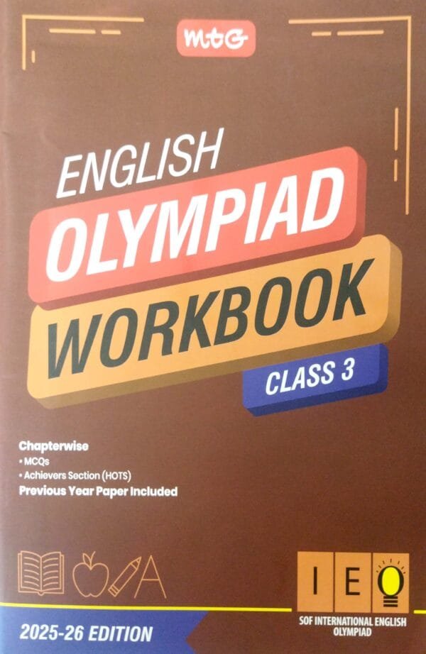 Mtg  Ieo English Olympiad Work Book Class-3 2025-26