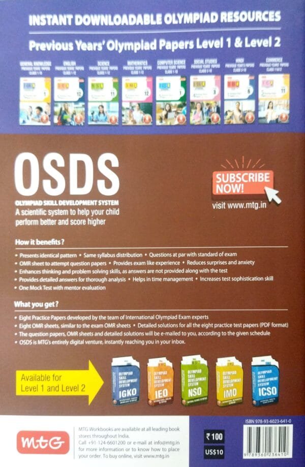Mtg  Ieo English Olympiad Work Book Class-3 2025-26