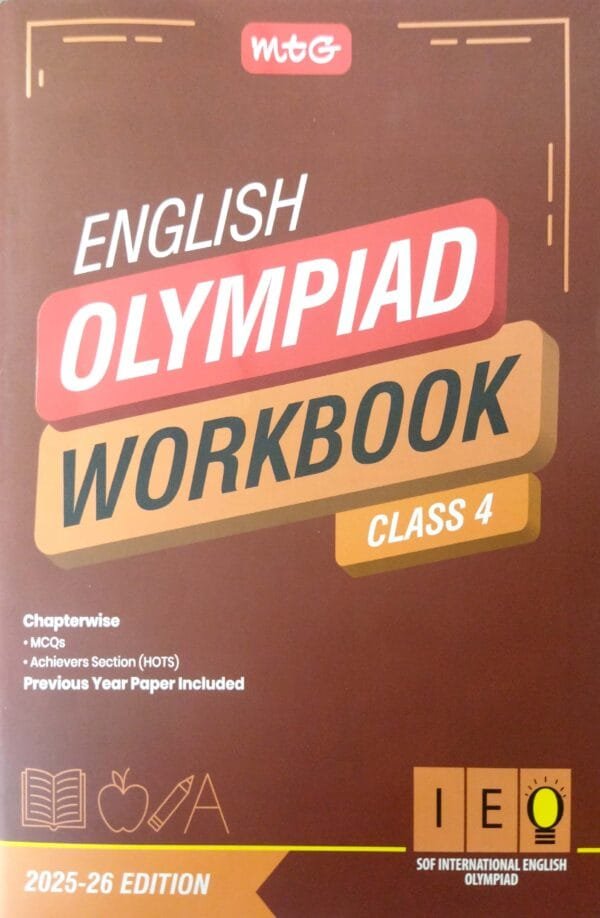 Mtg  Ieo English Olympiad Work Book Class-4 2025-26