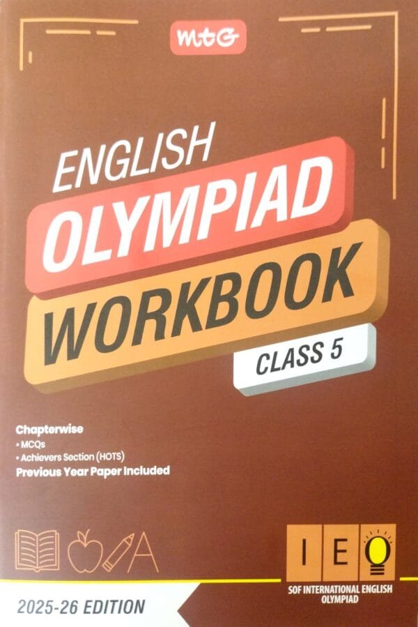 Mtg  Ieo English Olympiad Work Book Class-5 2025-26