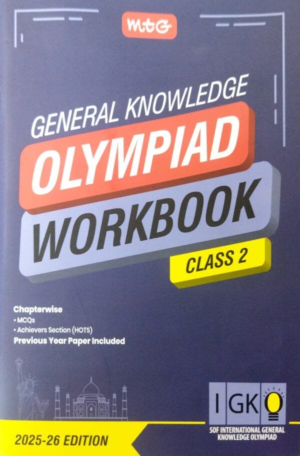 Mtg  Igko General Knowledge Olympiad Work Book Class-2 2025-26