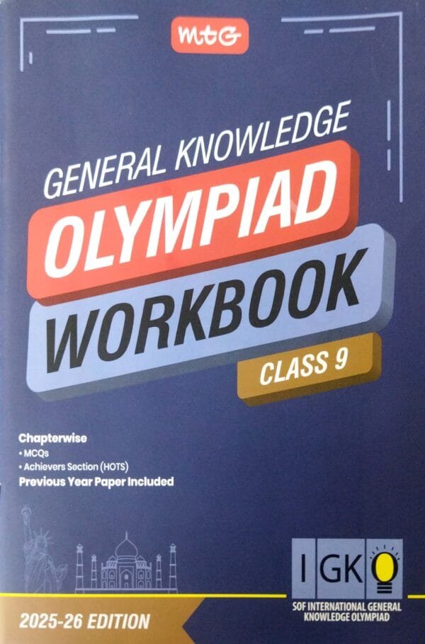 Mtg  Igko General Knowledge Olympiad Work Book Class-9 2025-26