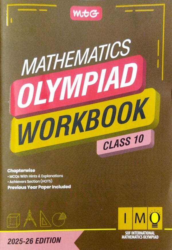 Mtg  Imo Mathematics Olympiad Work Book Class-10 2025-26