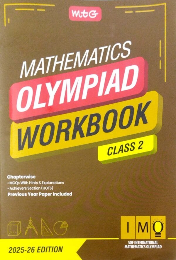 Mtg  Imo Mathematics Olympiad Work Book Class-2 2025-26