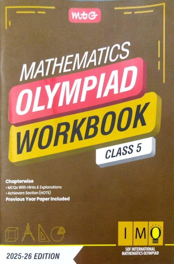Mtg  Imo Mathematics Olympiad Work Book Class-5 2025-26