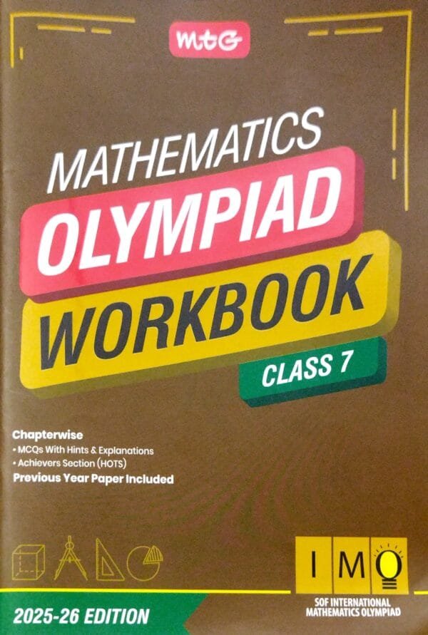 Mtg  Imo Mathematics Olympiad Work Book Class-7 2025-26