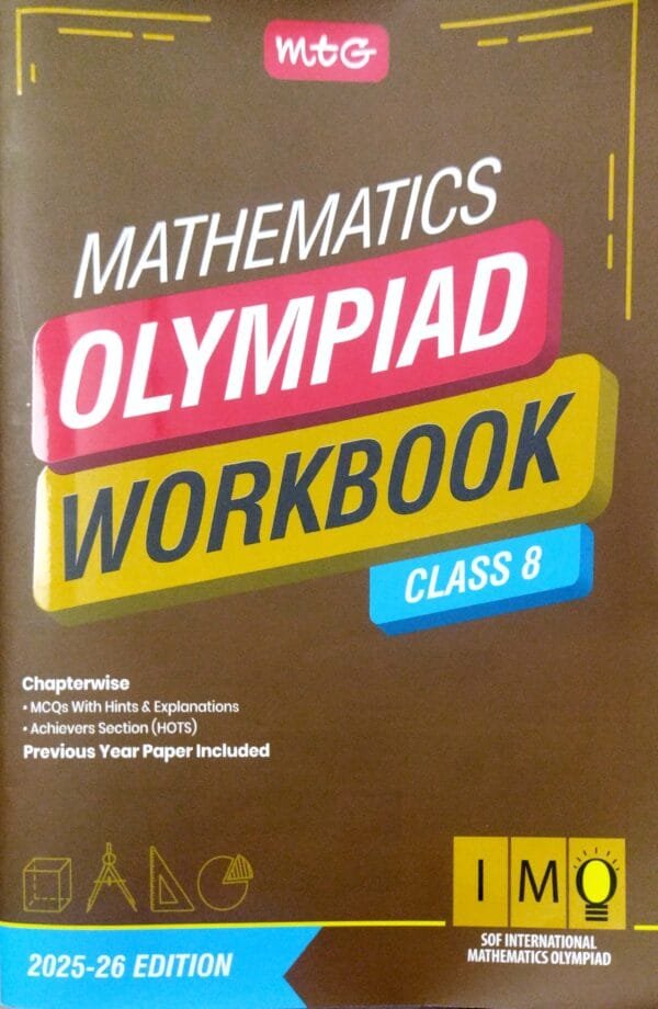 Mtg  Imo Mathematics Olympiad Work Book Class-8 2025-26
