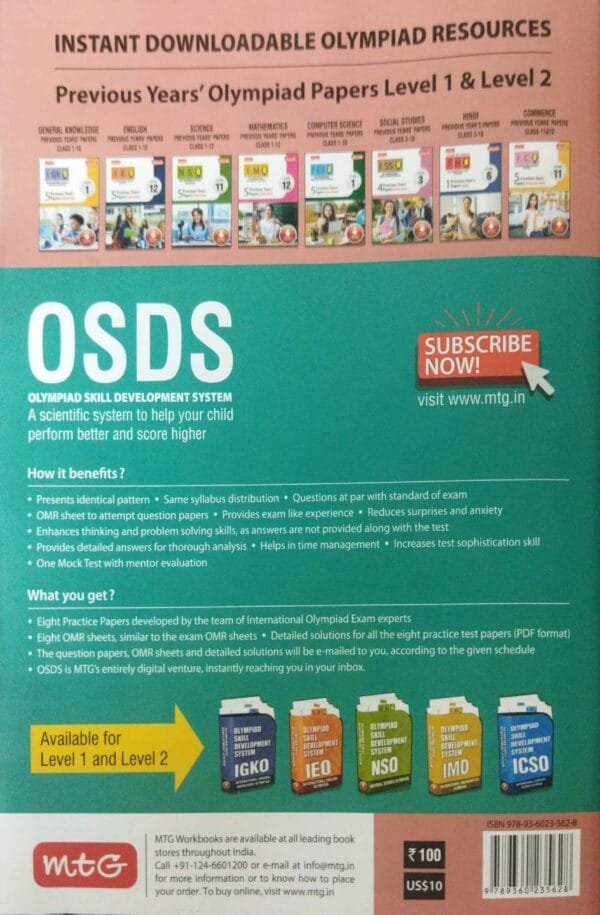 Mtg  Isso Social Studies Olympiad Work Book Class-10 2025-26