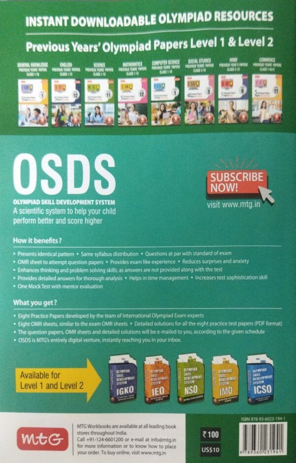 Mtg  Isso Social Studies Olympiad Work Book Class-7 2025-26