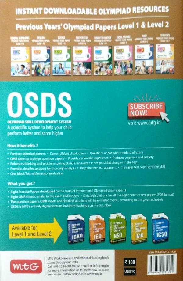 Mtg Isso Social Studies Olympiad Work Book Class-9 2025-262 Mtg Isso Social Studies Olympiad Work Book Class-9 2025-26