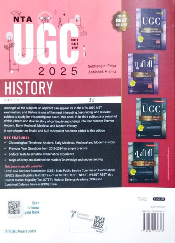 Nta Ugc Net/Set/Jrf History Paper-2 2025 3ed