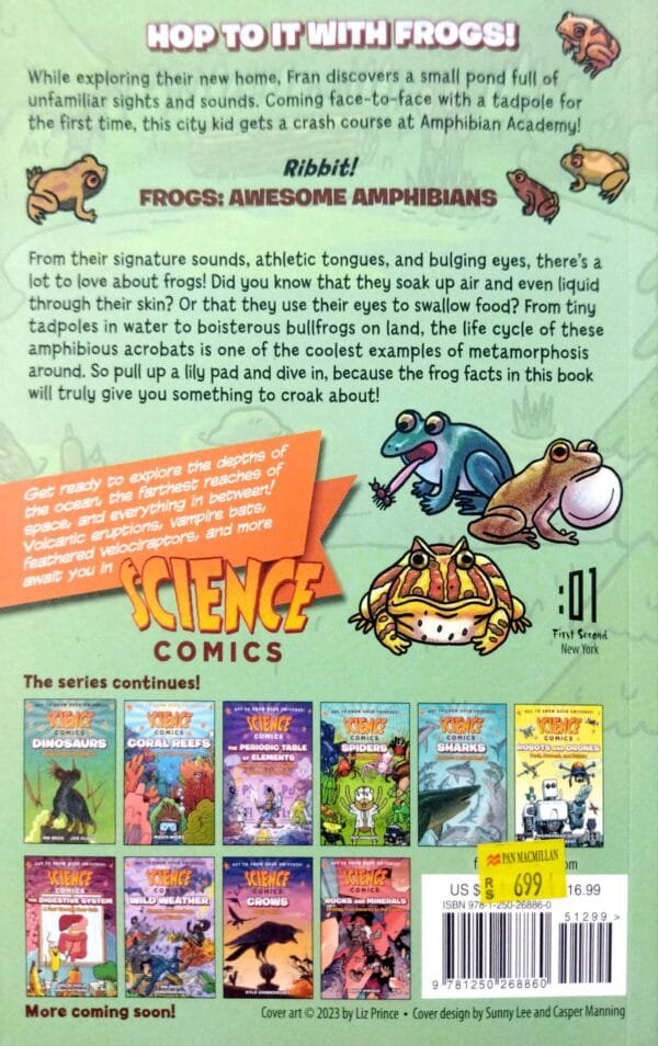 Science Comics Frogs