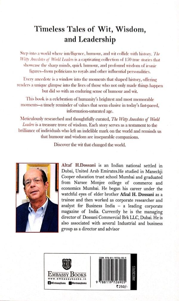 The Witty Anecdotes Of World Leaders2 The Witty Anecdotes Of World Leaders