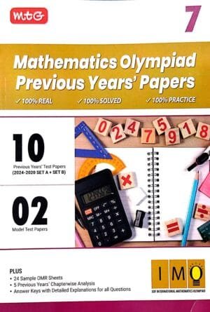 Mtg  Mathematics Olympiad Previous Years Papers Class-7 Imo