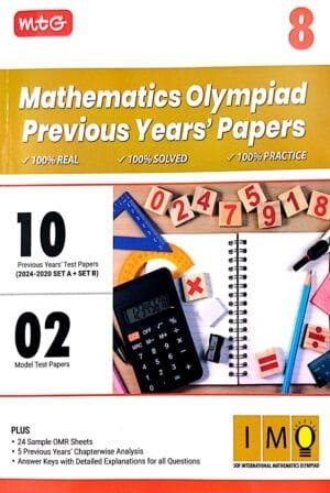 Mtg  Mathematics Olympiad Previous Years Papers Class-8 Imo