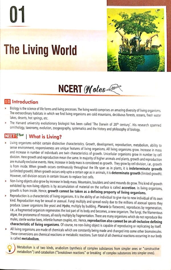 Mtg  Objective Ncert At Your Fingertips Biology Class-XI & XII