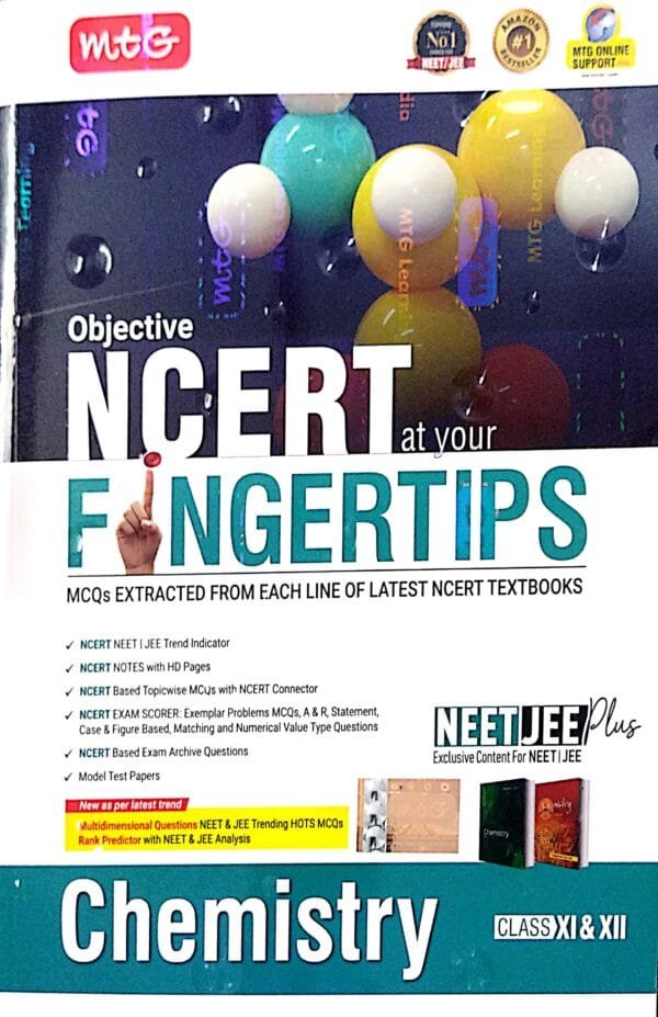 Mtg  Objective Ncert At Your Fingertips Chemistry Class-XI & XII