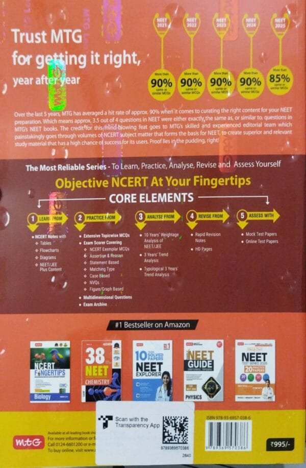 Mtg Objective Ncert At Your Fingertips Physics Class-XI & XII