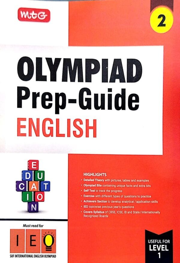 Mtg  Olympiad Prep-Guide English Class-2 Level-1
