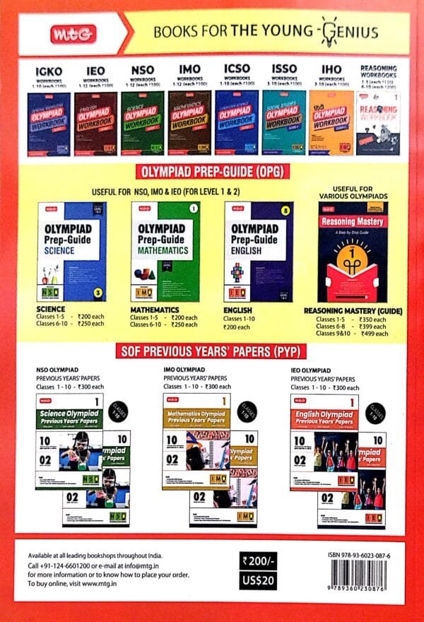 Mtg  Olympiad Prep-Guide English Class-2 Level-1
