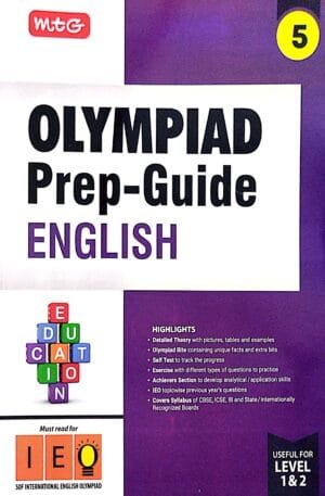 Mtg Olympiad Prep-Guide English Class-5 Level-1 & 2