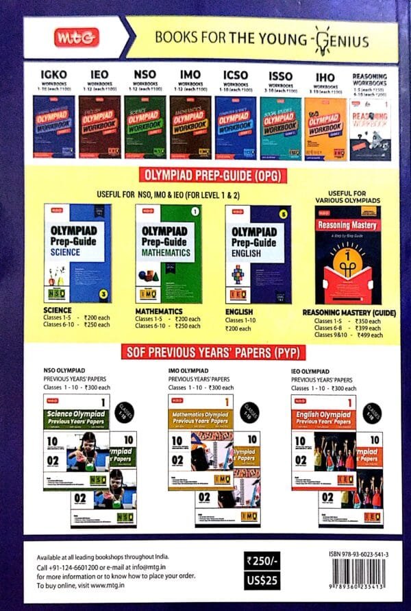Mtg  Olympiad Prep-Guide Mathematics Class-10 Level-1 & 2