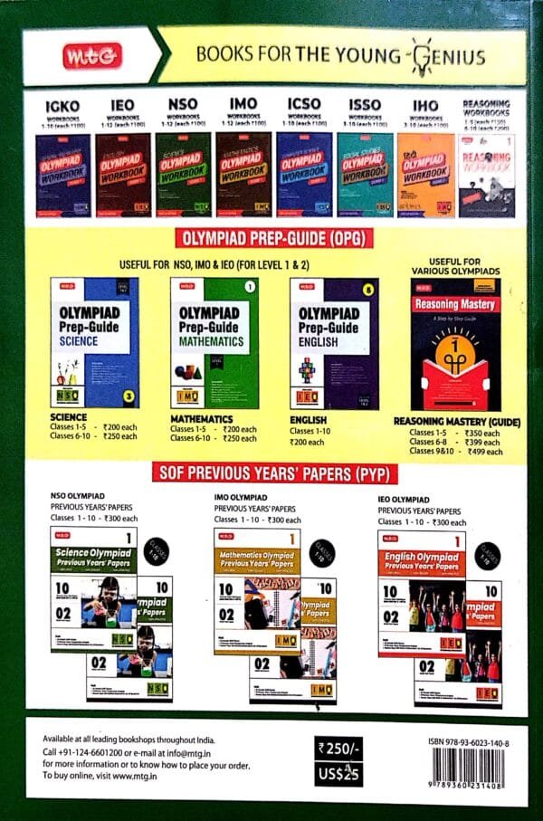 Mtg  Olympiad Prep-Guide Mathematics Class-6 Level-1 & 2